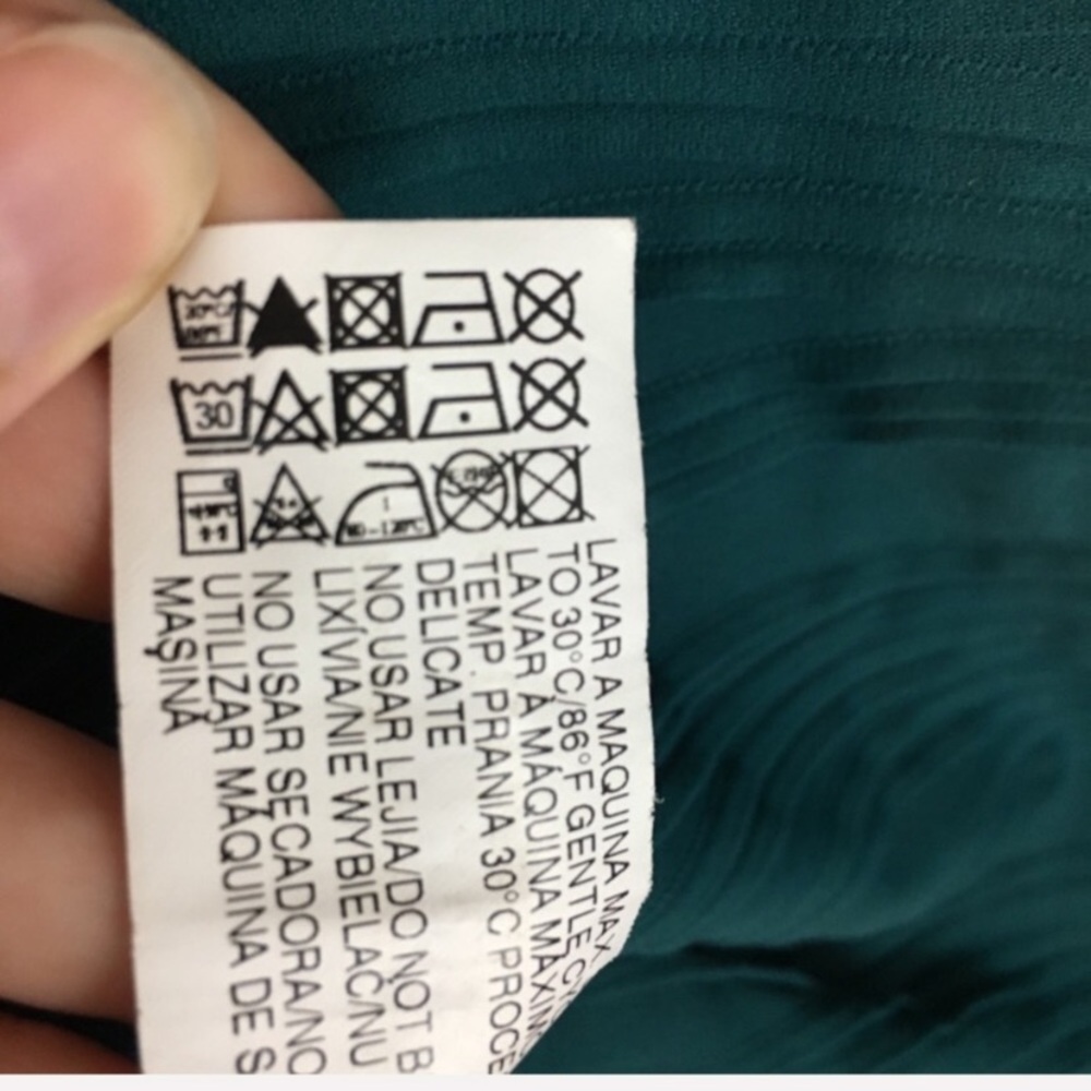 ✨5 FOR $25✨   Pull&Bear Green Textured Bodycon Dress - Picture 8 of 8